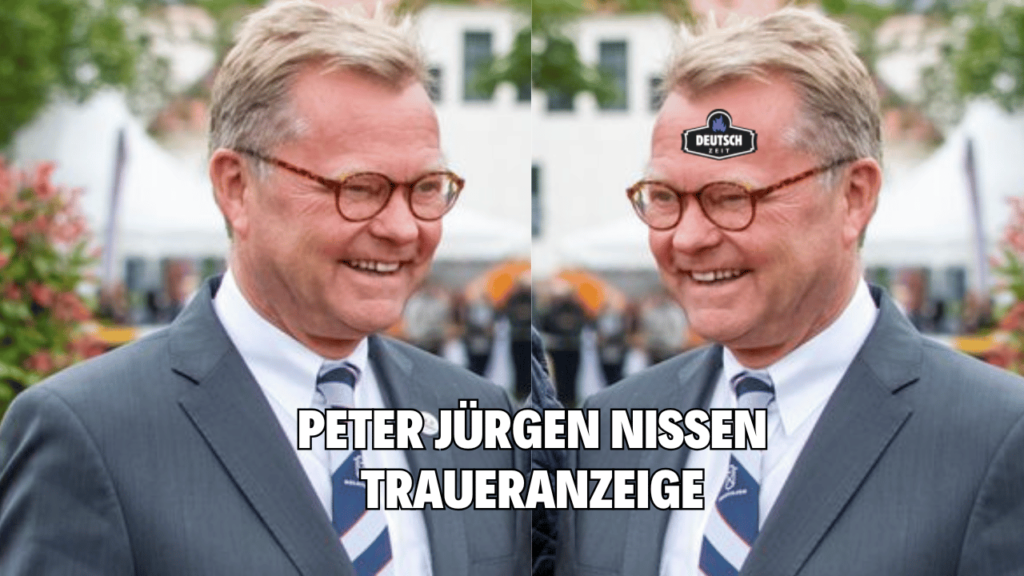 Peter Jürgen Nissen Traueranzeige