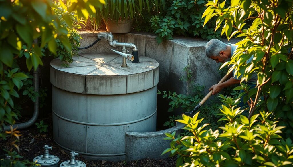 Regenwasserzisternen nachhaltige Pflege