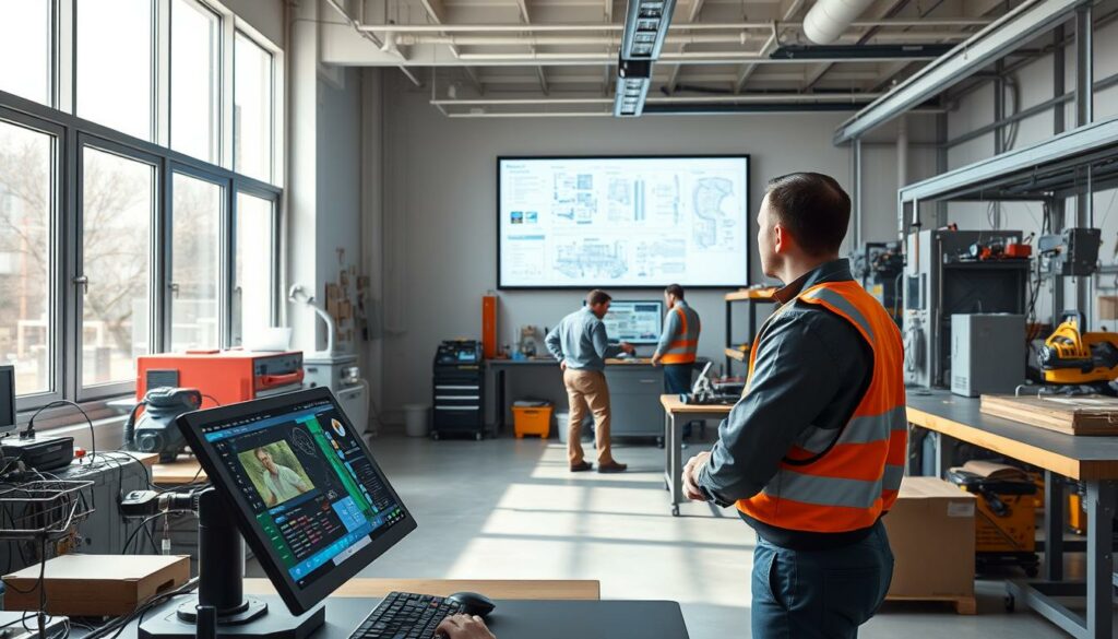 Handwerkerbetrieb Digitalisierung moderne Betriebsführung