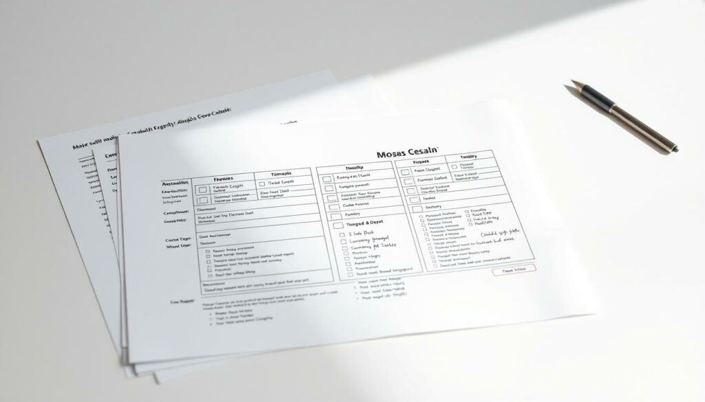 Umzugs-Checkliste und Umzugsplanung Zeitplan