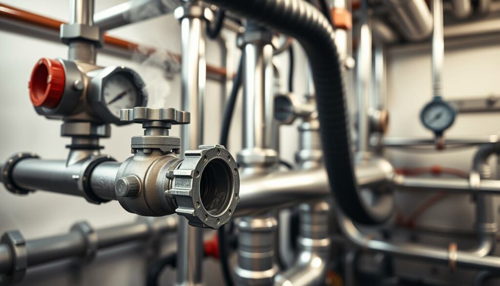 Entlüftung Rohrsystem Heizungsanlage