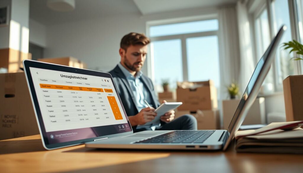 Umzugskostenrechner zur präzisen Budgetplanung