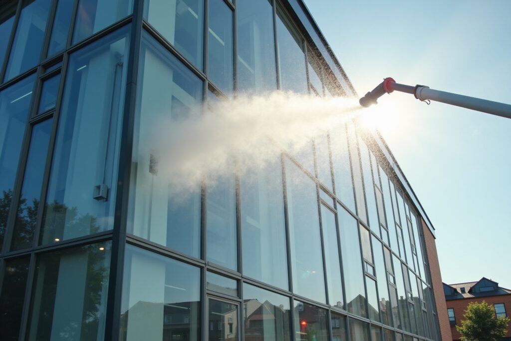Gebäudepflege: Außenwände richtig reinigen