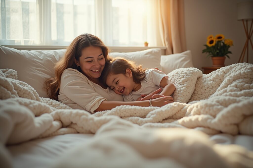 Familienbett im Alltag: Tipps für mehr Komfort