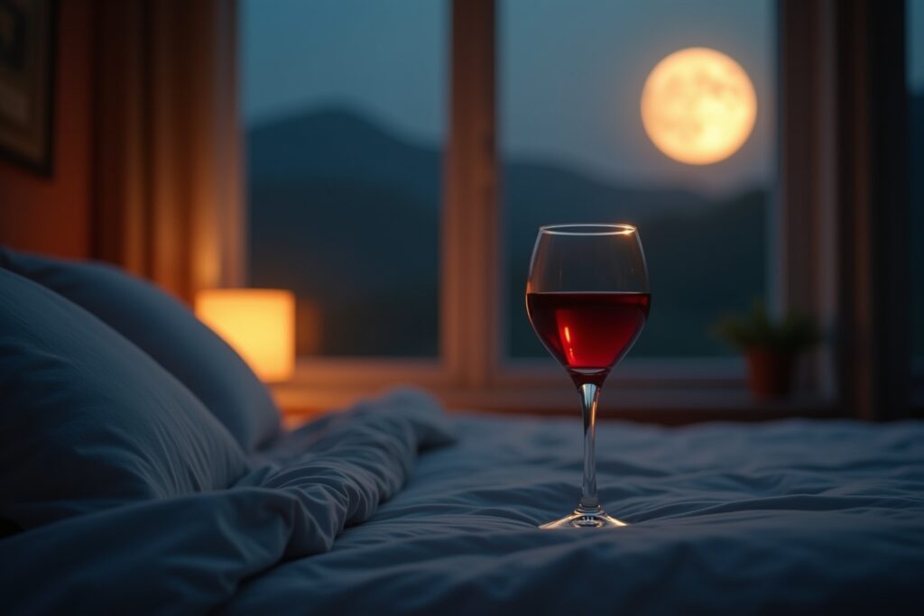 Rotwein und Schlaf: Was du wissen solltest